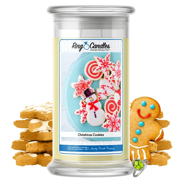 Christmas Cookies - Candle Jewelry In Europe (600x600), Png Download
