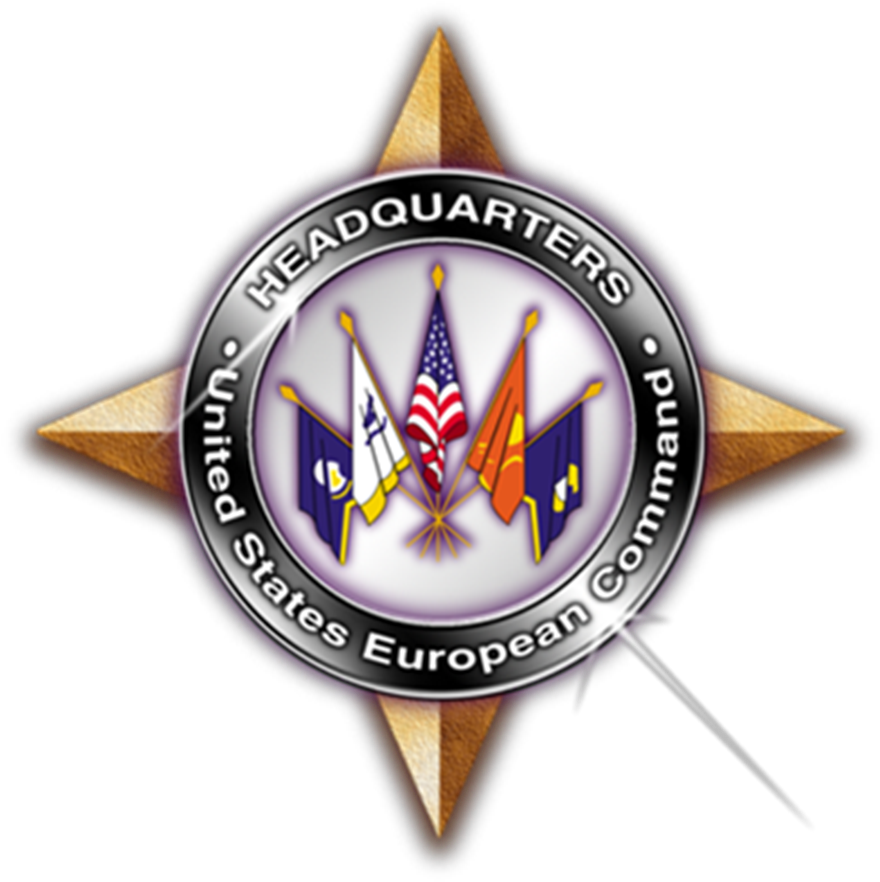 Download Image - Us European Command Logo (1000x1000), Png Download