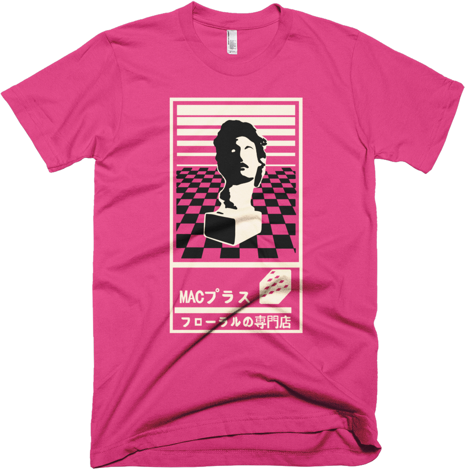 T-shirt [american Apparel] - Aesthetic Vaporwave (1000x1000), Png Download