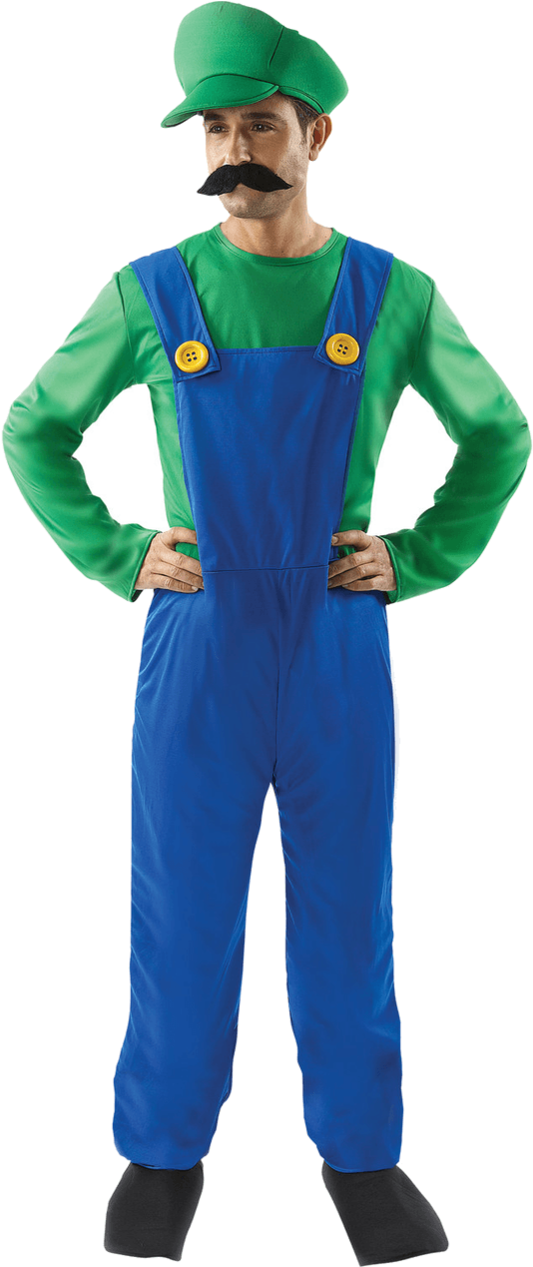 Kostüm Luigi (799x1266), Png Download