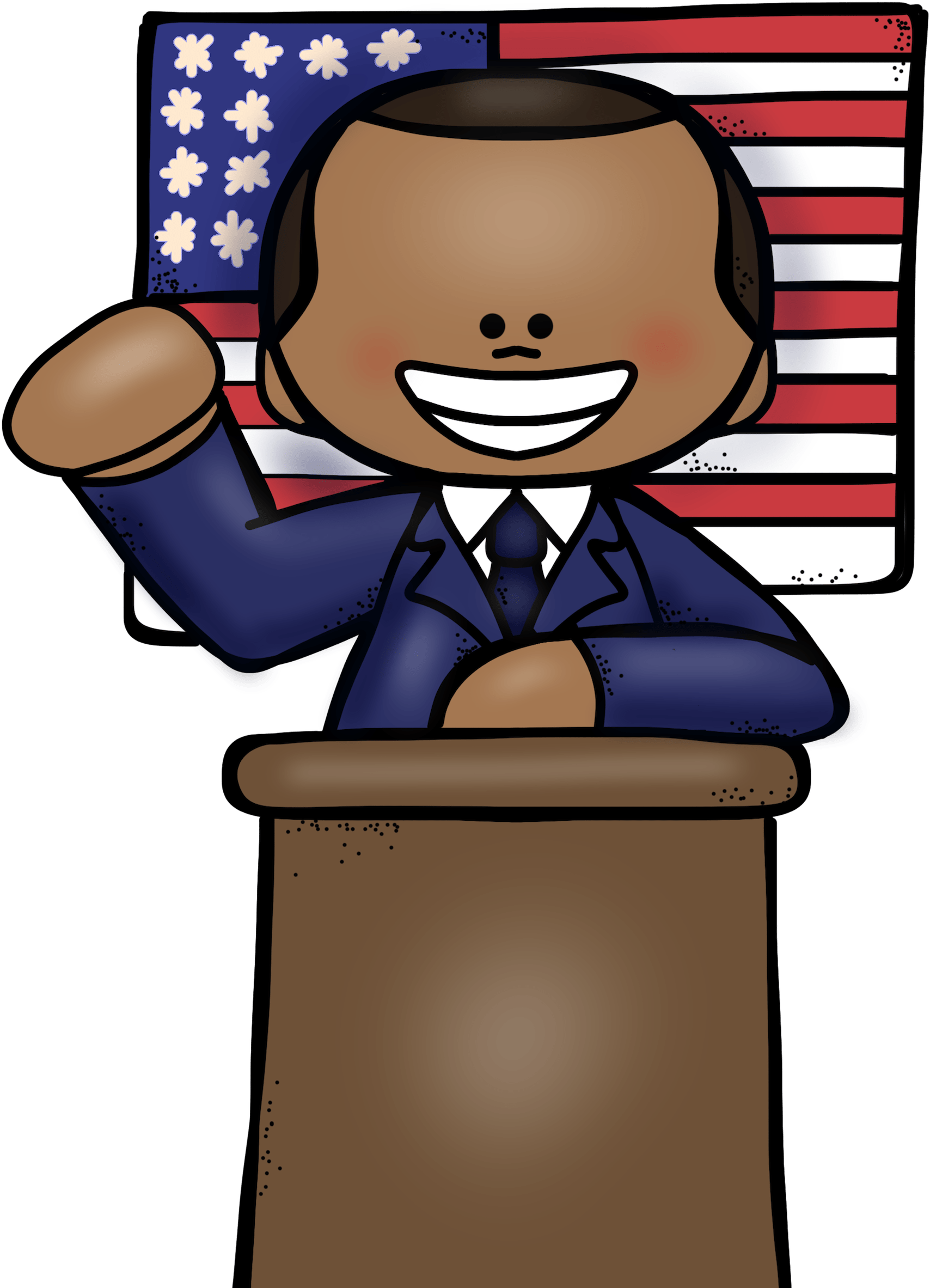 President Clip Art Educlips (1770x2400), Png Download