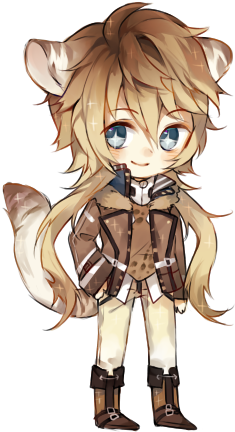 Sparkle Chibi - 1 4 Chibi (268x456), Png Download
