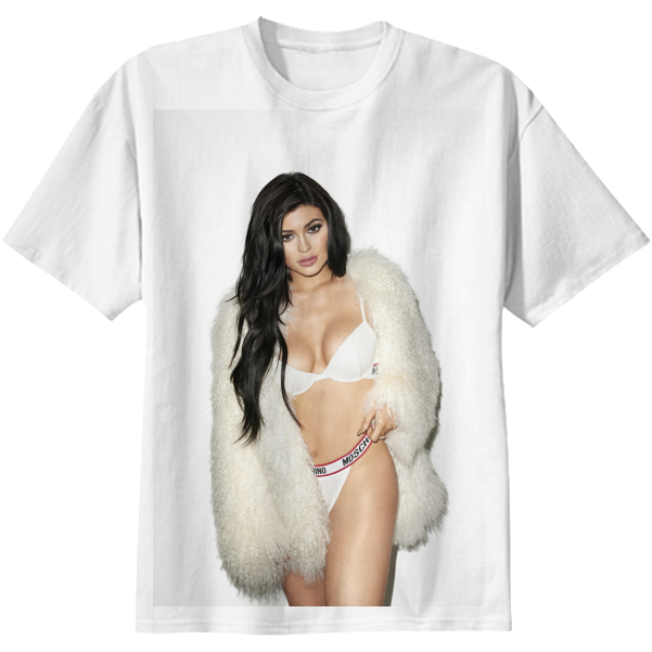 Kylie Jenner T-shirt $38 - Kylie Jenner Sexy Iphone (608x621), Png Download