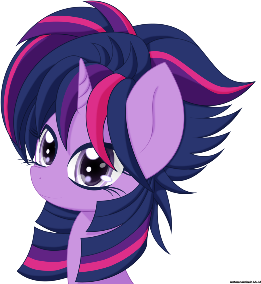 Antamoanimisan-m Twilight Sparkle Pony Rarity Derpy - Horse (1024x1024), Png Download
