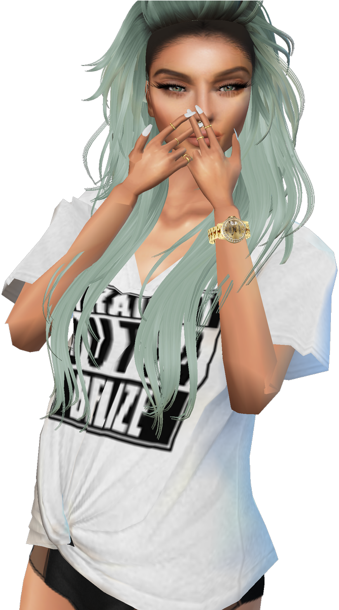 Kylie Imvu (1200x1200), Png Download