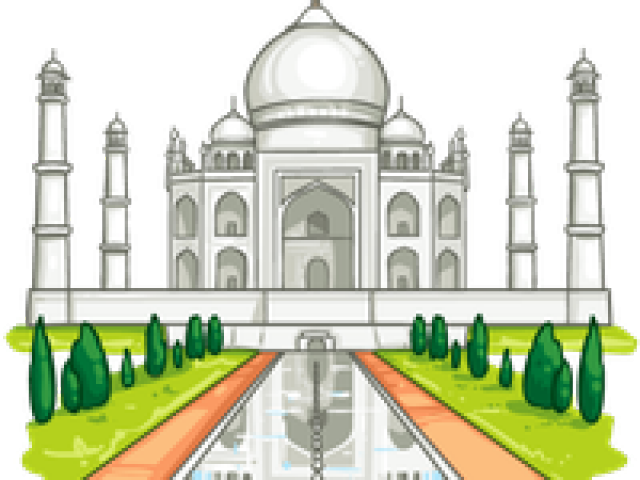 Taj Mahal Png Transparent Images - Taj Mahal Png Hd (640x480), Png Download