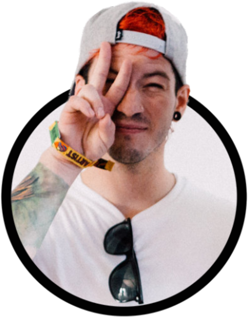 @emotionalbeans - Josh And Tyler 2018 (640x640), Png Download