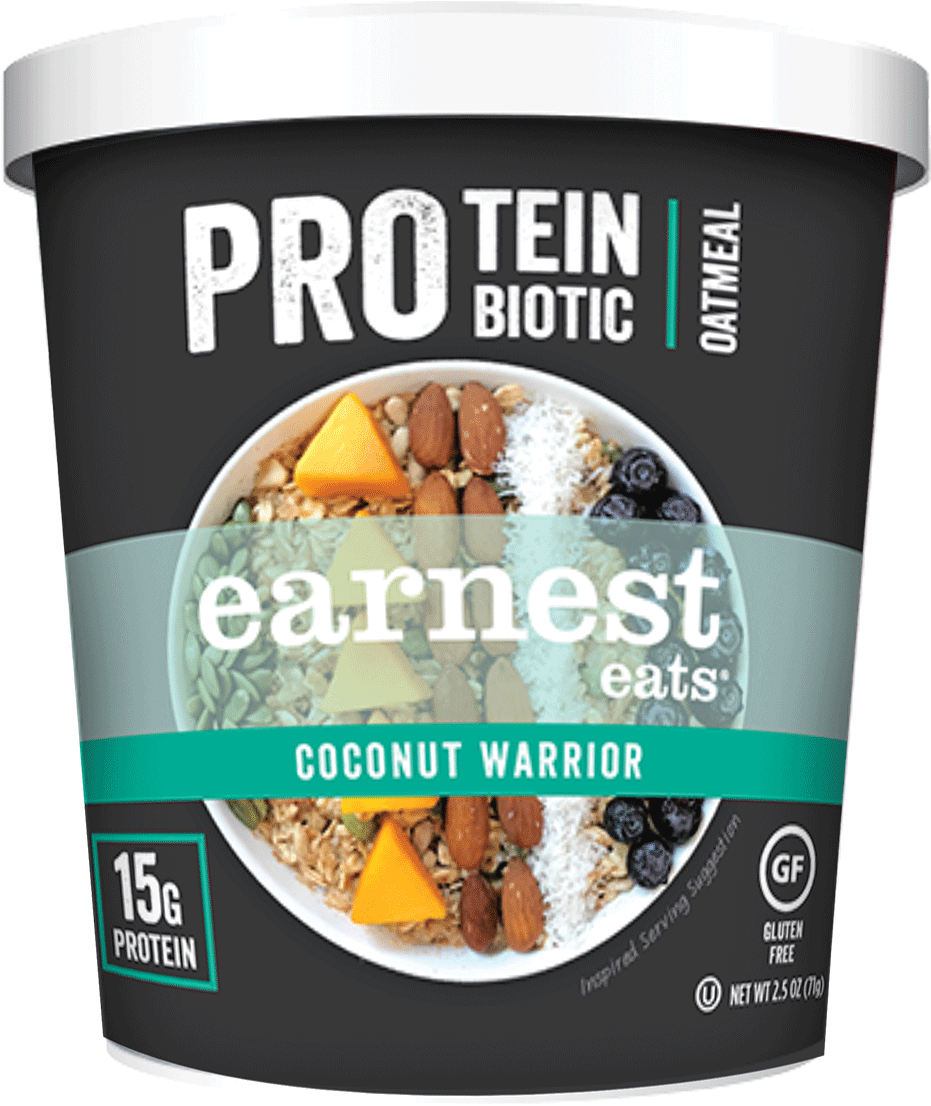 Protein Probiotic Oatmeal - Earnest Eats Protein Probiotic Oatmeal (1000x1193), Png Download