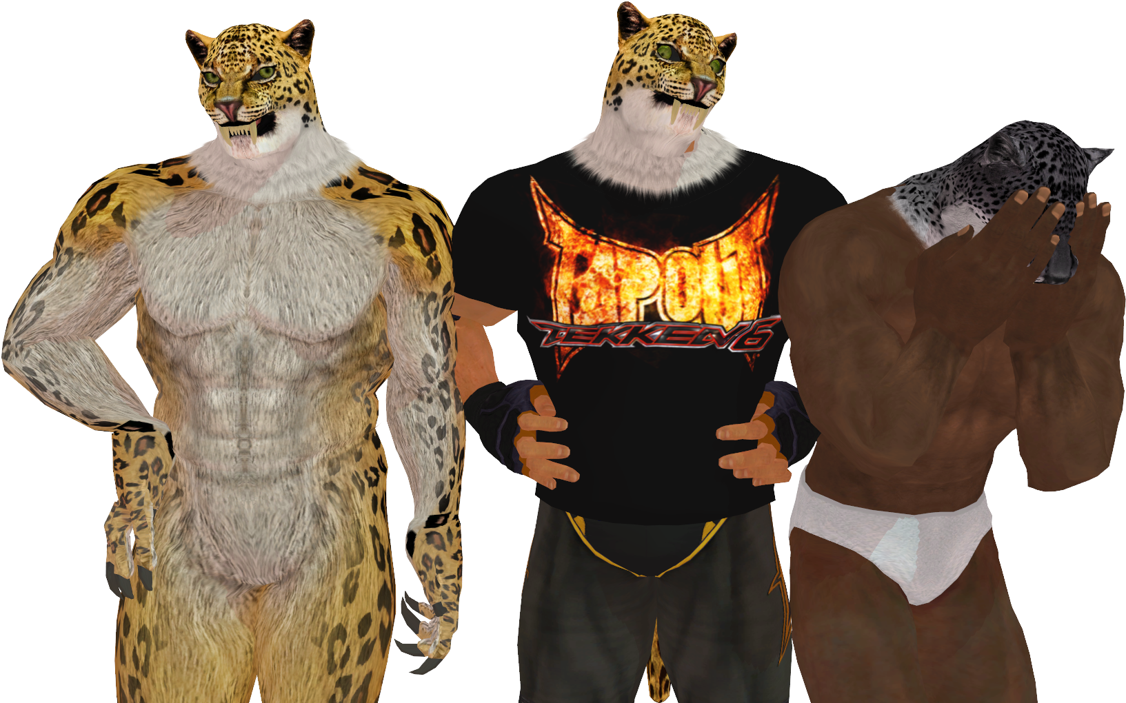 King And Armor King Meet Beast King - Tekken King X Armor King Yaoi (1920x1080), Png Download
