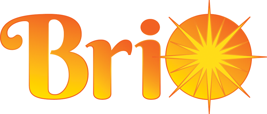 Brio Logo Brio - Logo (900x387), Png Download