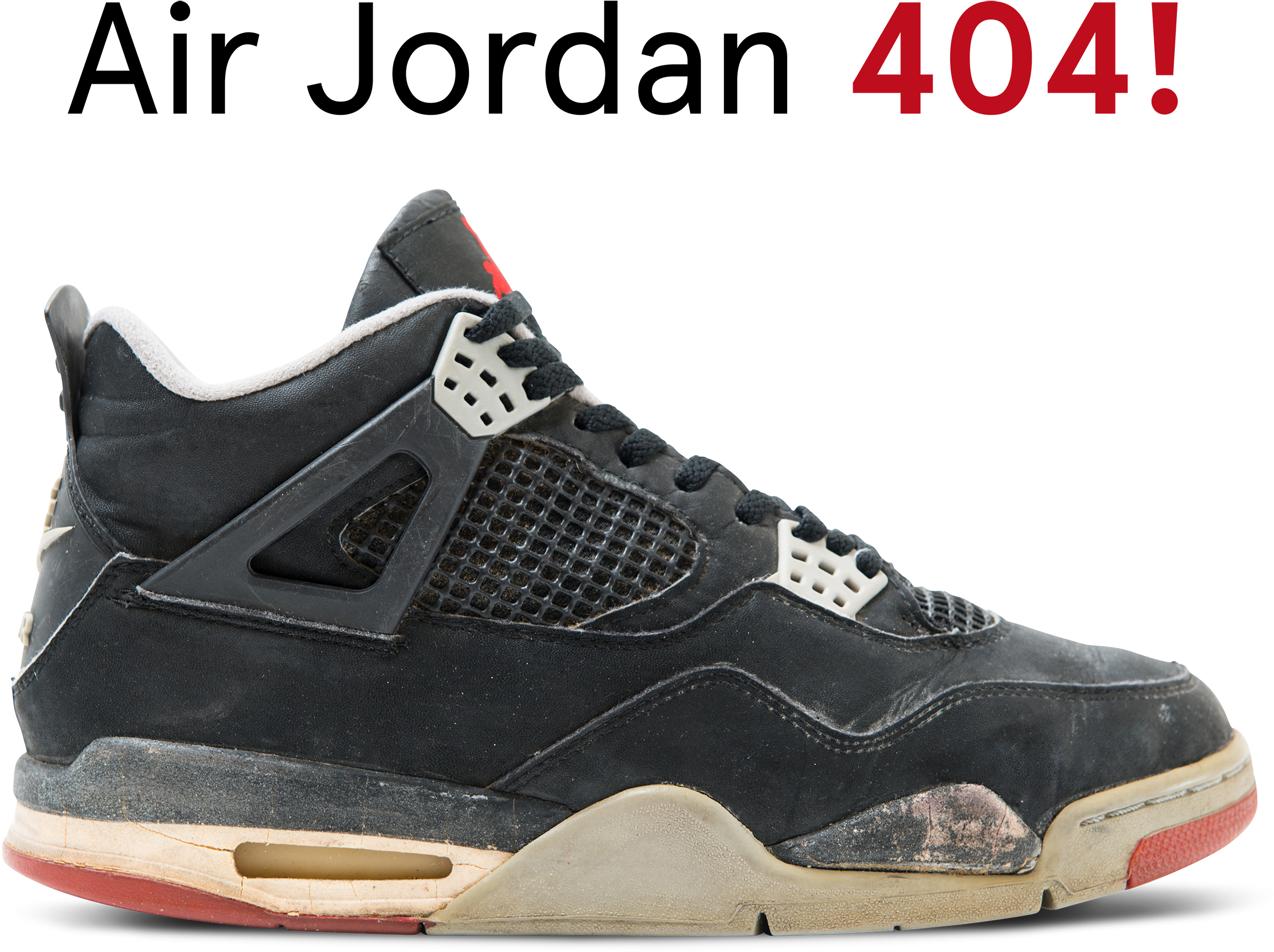 404 Error - Sneakers (3000x2245), Png Download