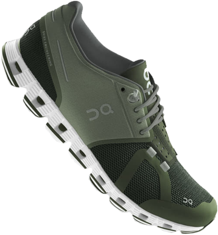 Sneakers - Cloud X Forest Jungle (500x515), Png Download