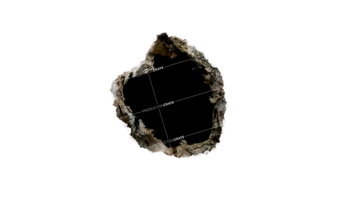 Graphicscrate Broken Wall 2 Masked • Png - Stock Photography (720x405), Png Download