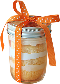 First Slide - Cake In A Jar Transparent (500x373), Png Download