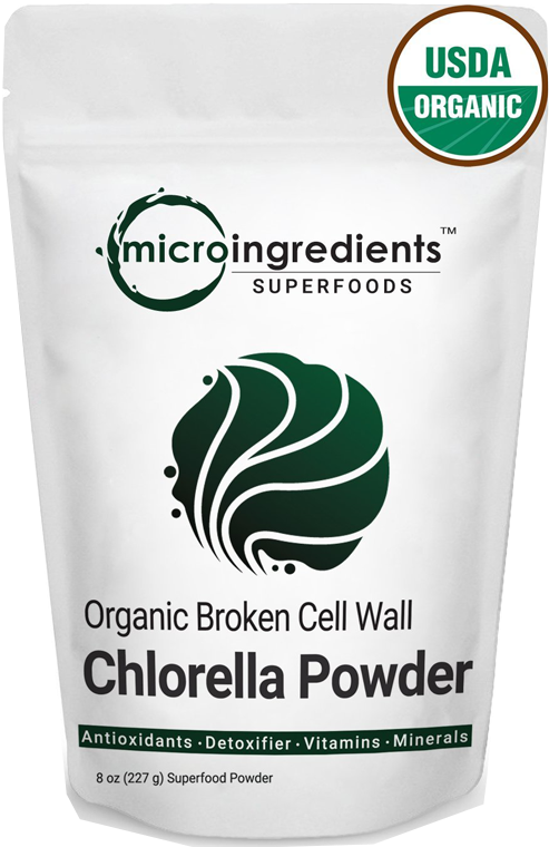 Chlorella Broken Cell - Micro Ingredients Usda Organic Spirulina Powder - Best (800x800), Png Download