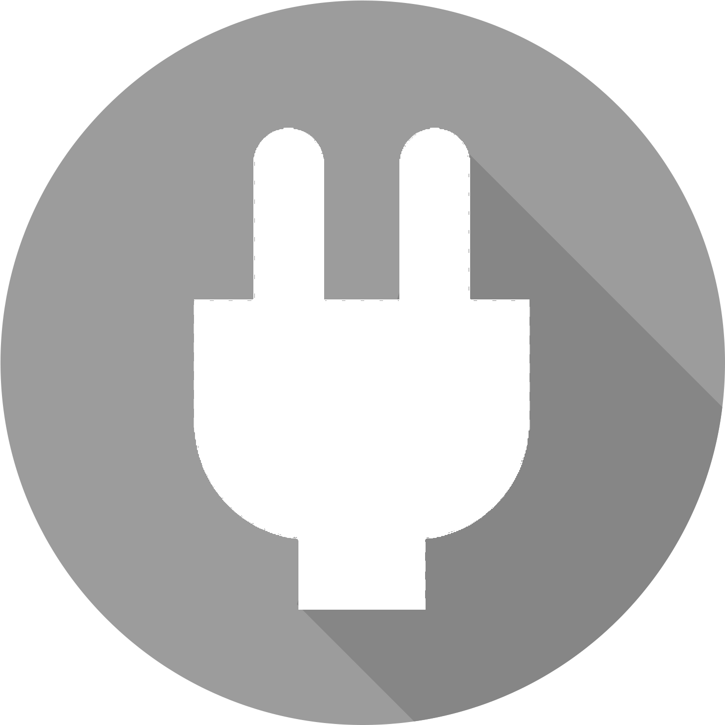 Power Systems - Snapchat Logo Grey Circle (1500x1500), Png Download