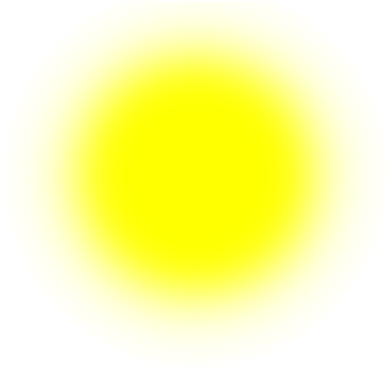 Light Effect Png - Main Sequence Star Yellow (467x346), Png Download