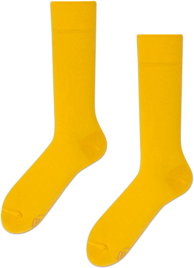 Socks Yellow - Sock (480x600), Png Download