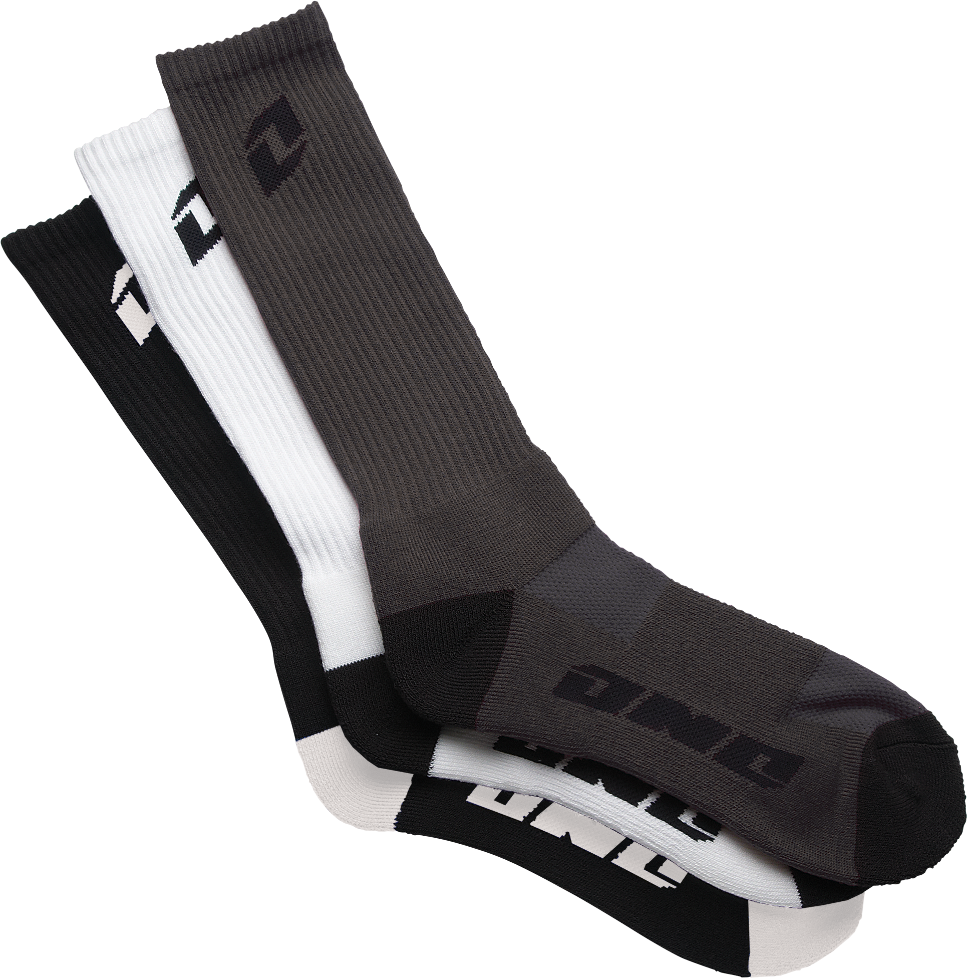 Black And White Socks Png Image - Sock (1996x2146), Png Download