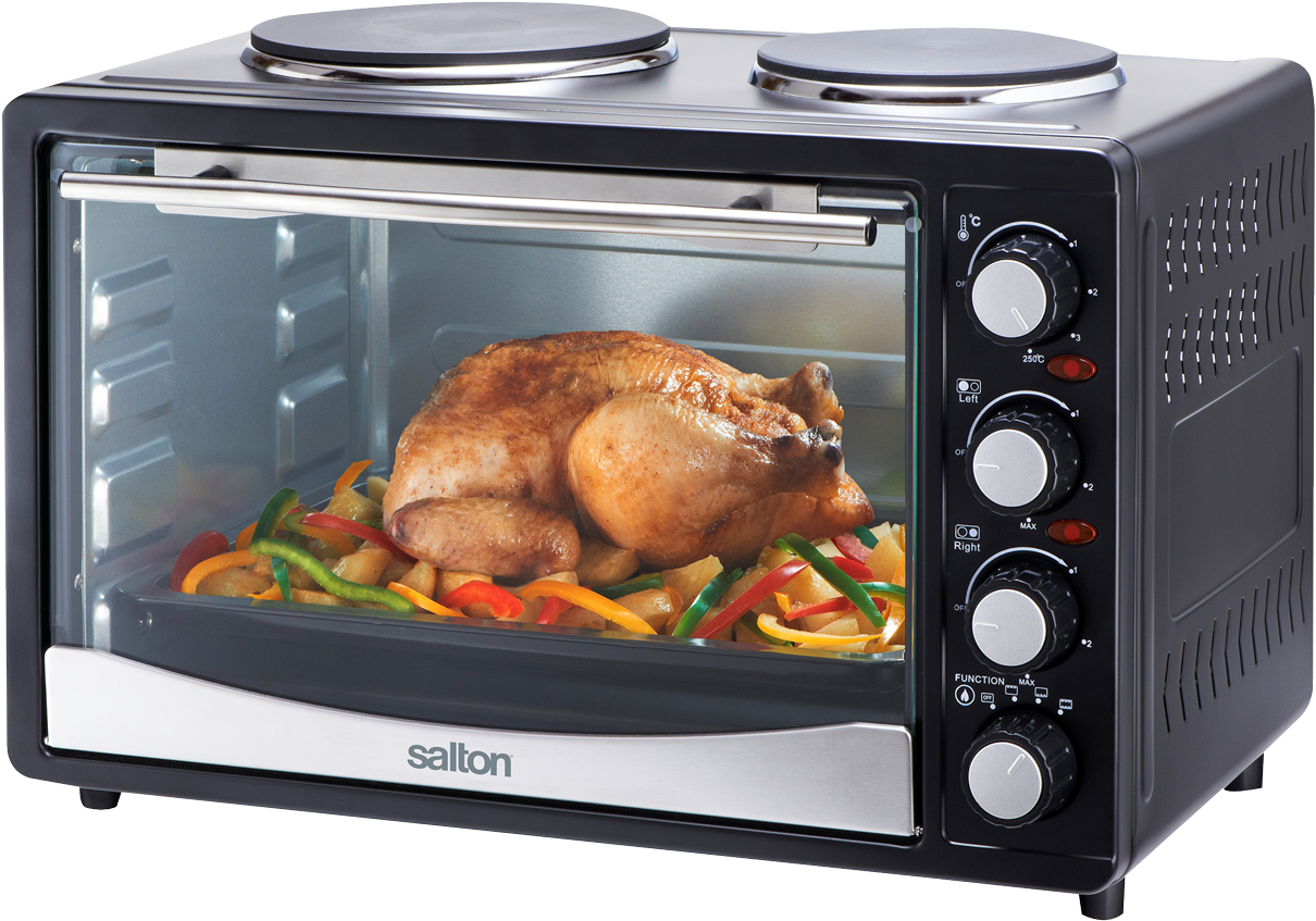Microwave Toaster Oven Png Image - Salton - Mini Kitchen Oven - 30 Litre (1325x910), Png Download