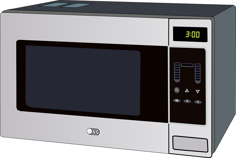 They'll Take Less Time To Heat Up On A Stove Top Or - Microwave Clipart Png (960x645), Png Download