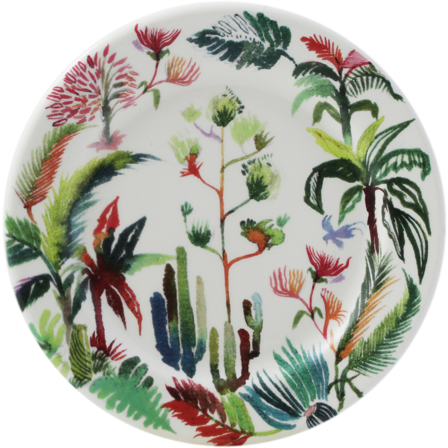 Set Of - Gien Jardins Extraordinaires Cake Platter (1512x1512), Png Download