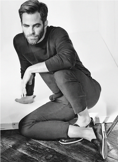 “ Chris Pine - Fashion (500x700), Png Download