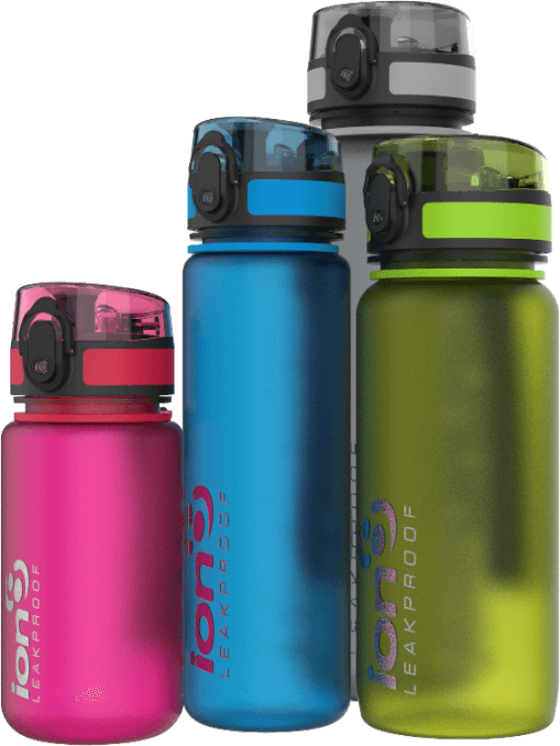 Buy - Ion8 Leak Proof Slim Water Bottle (509x678), Png Download
