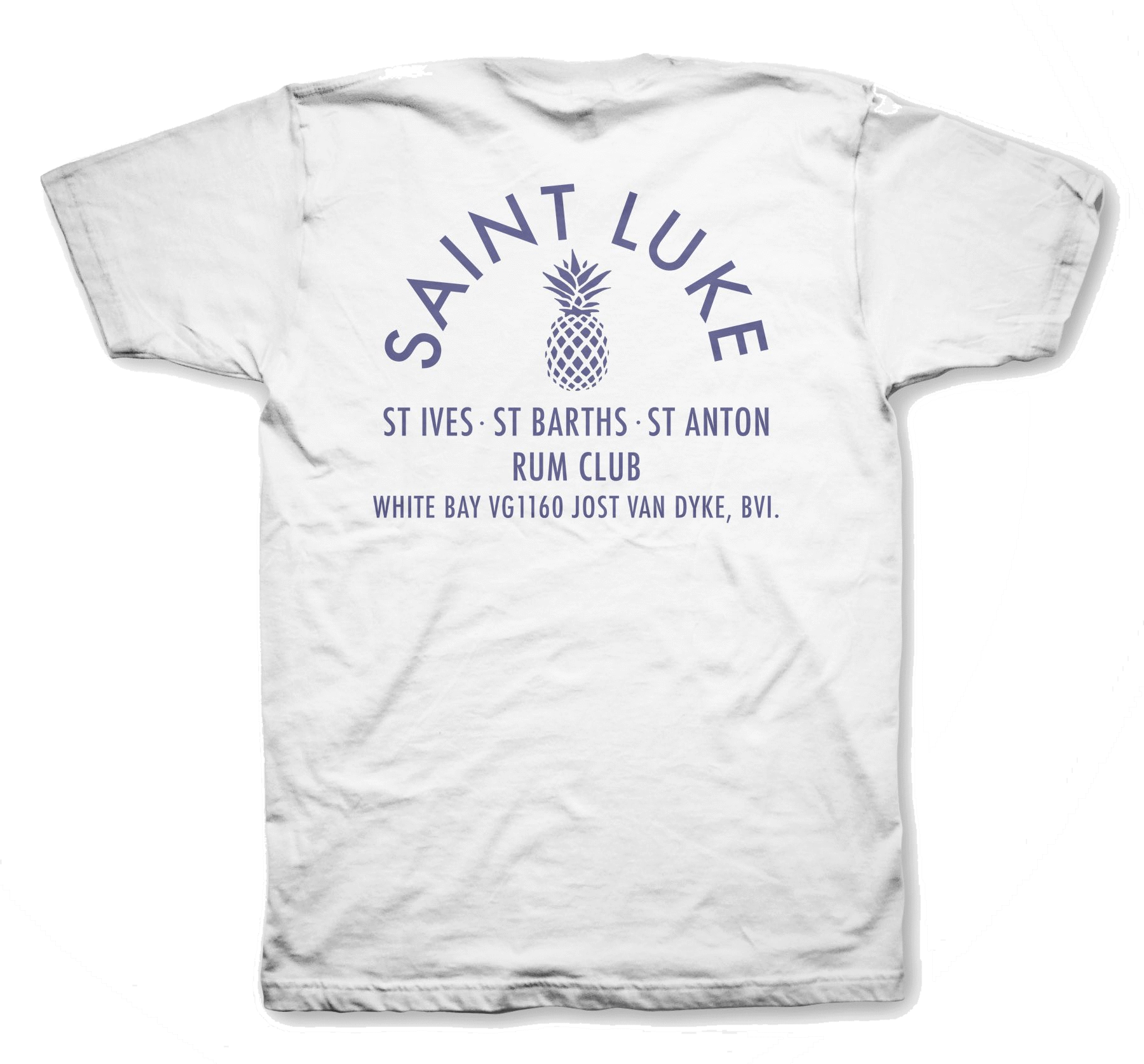 Saint Luke Rum Club T-shirt - Saint Luke T Shirt (1800x1674), Png Download