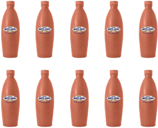 Sale - Clay Water Bottle (350x350), Png Download