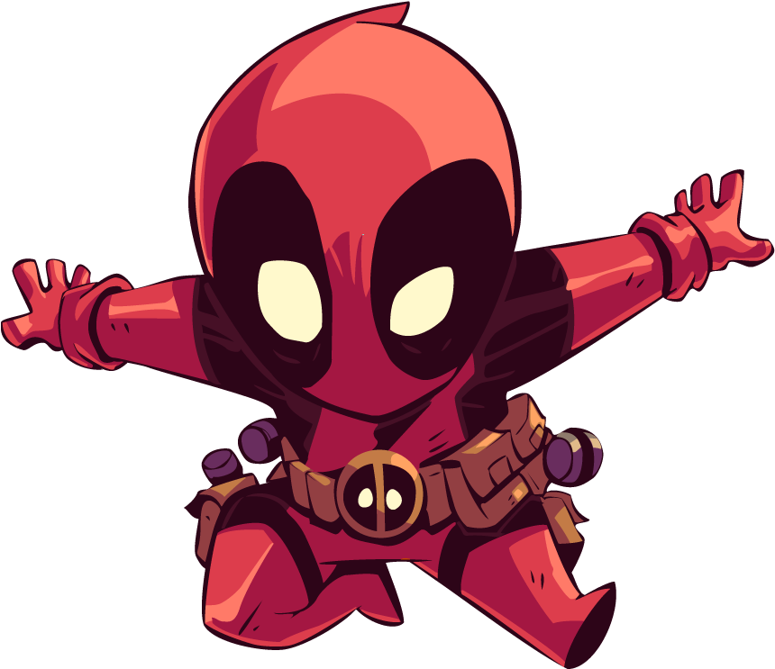 Dealpool Chibi (960x960), Png Download