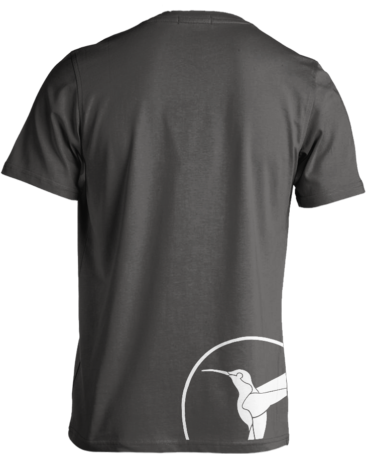 Mens T Shirt Graphite Back White - Summit Treestand Shirt (960x959), Png Download