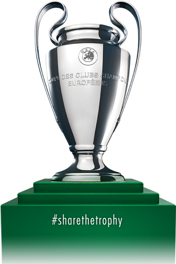Presented By Heineken® - Champions League Trophy (382x566), Png Download