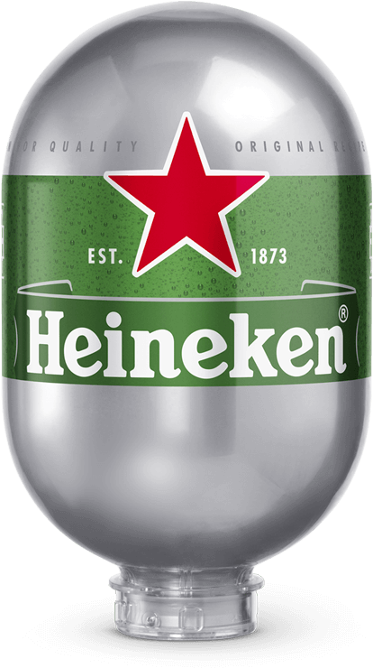 Heineken 8l Keg - Heineken Draught Lager - 5 L Keg (571x1000), Png Download