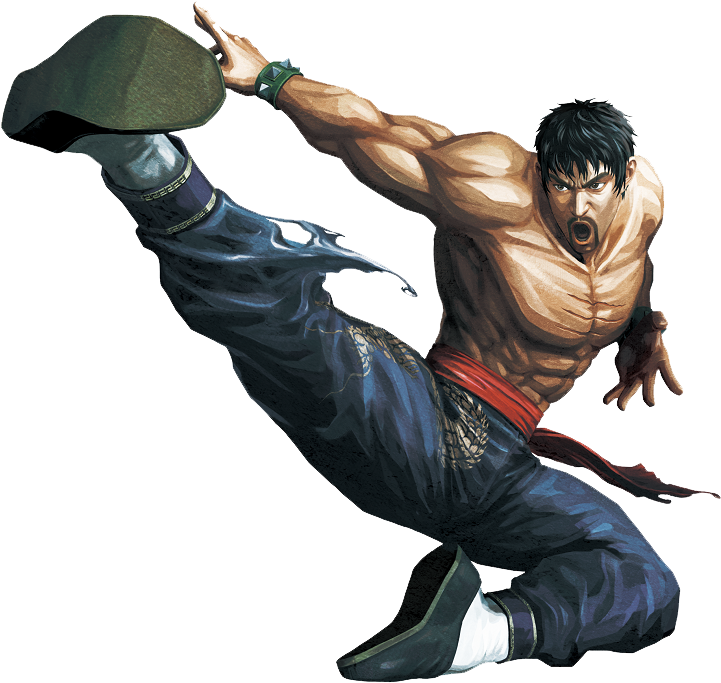 Street Fighter Free Download Png - Marshall Law Tekken Art (720x690), Png Download
