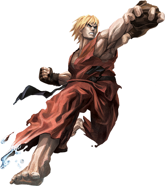 Street Fighter Png File - Street Fighter X Tekken Ken (584x650), Png Download
