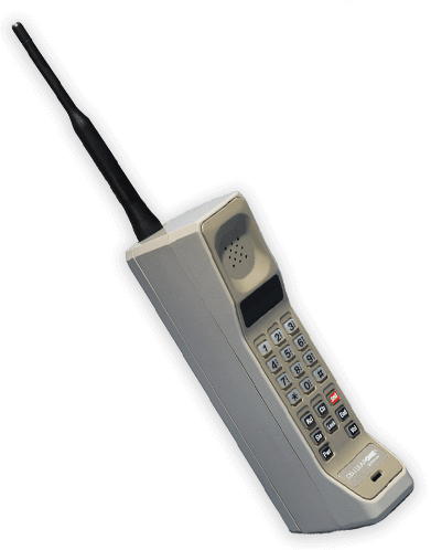 The History Of Mobile Phones - Mobile Phone (391x498), Png Download