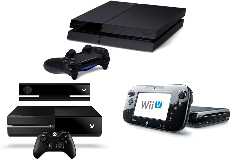 The Next-gen Slump And Aaa Titles - Ps4 Xbox One And Wii U (800x554), Png Download