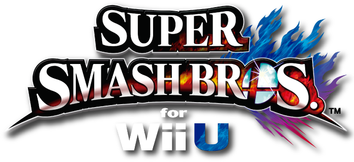 Super Smash Bros 4 Logo Png - Super Smash Bros (nintendo Wii U, Dvd-rom) (700x358), Png Download