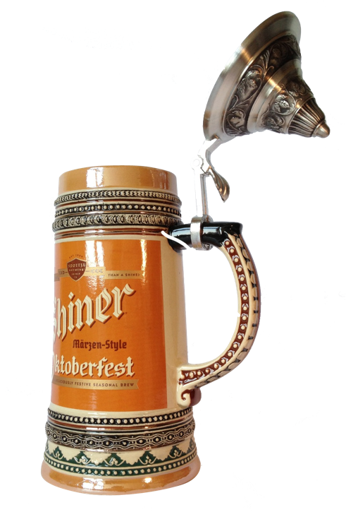 Oktoberfest Stein - Shiner Beer Stein (723x724), Png Download