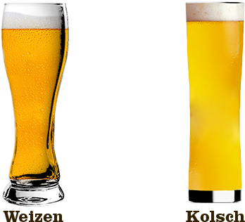 Glassware 1 Weissen Kolsch - Kolsch Beer Glass (525x325), Png Download