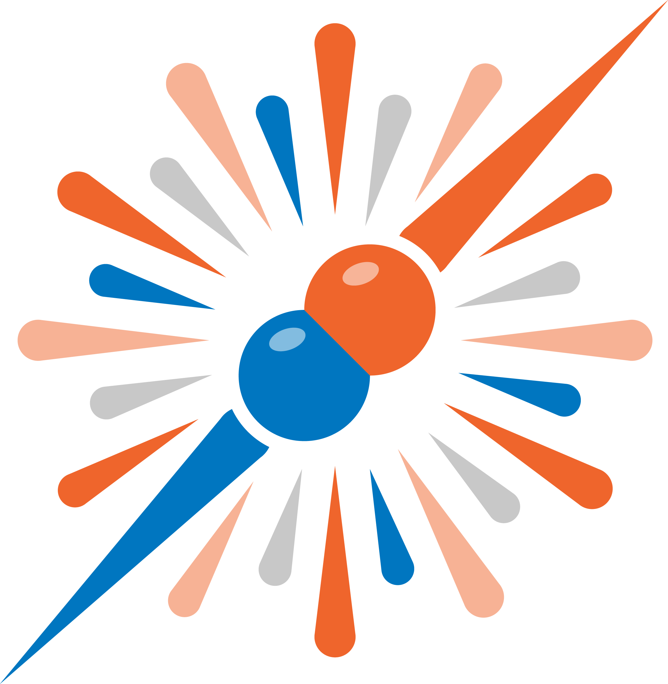 Colliding Atoms - Atoms Colliding Png (2276x2333), Png Download