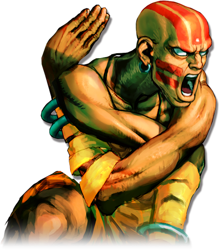 Street Fighter Battle Combination Mobile Game Coming Dhalsim Street Fighter Png Full Size Png Download Seekpng
