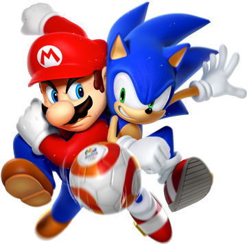 Get In The Games With Mario™ & Sonic - Mario Vs Sonic Rio 2016 (360x490), Png Download