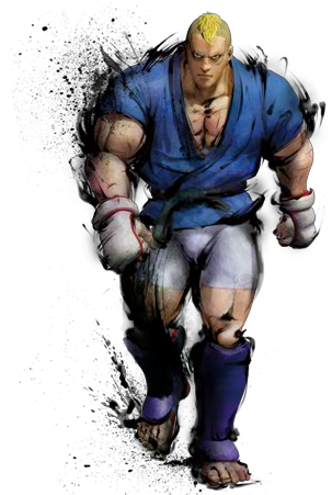 Abel - Abel Street Fighter 4 (416x450), Png Download