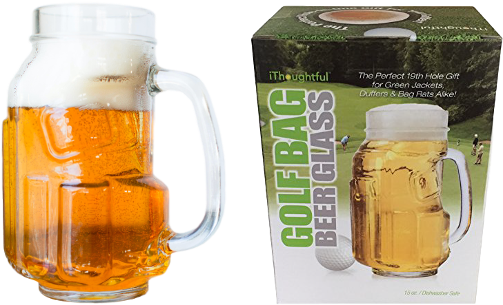 Specifications - Golf Bag Beer Glass (800x500), Png Download
