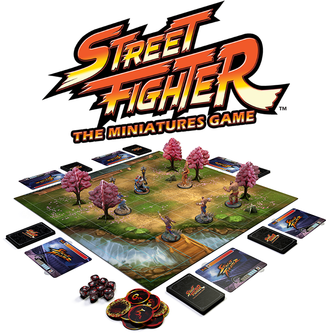 Jasco Games Has Created A Kickstarter Campaign For - Street Fighter The Miniatures Game (680x697), Png Download