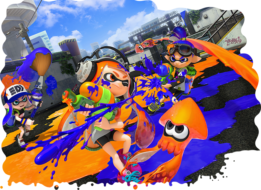 Devs Single Player Talk Unlikely For Ds - Nintendo Splatoon Wii U (915x667), Png Download