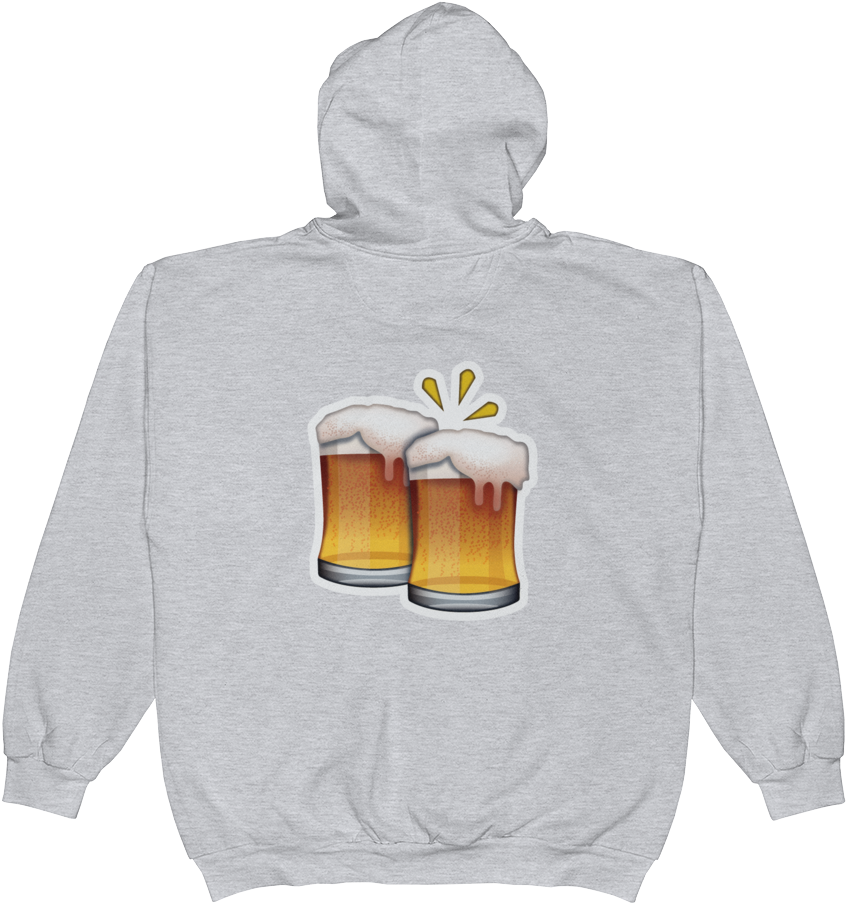 Emoji Zip Hoodie - Queen Of The Red Spades (1000x1000), Png Download