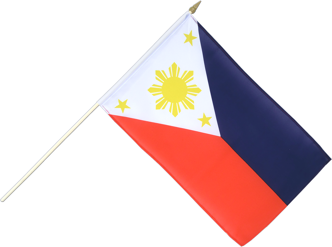 Thumb Image - Philippine Flag With Stick (1500x1260), Png Download